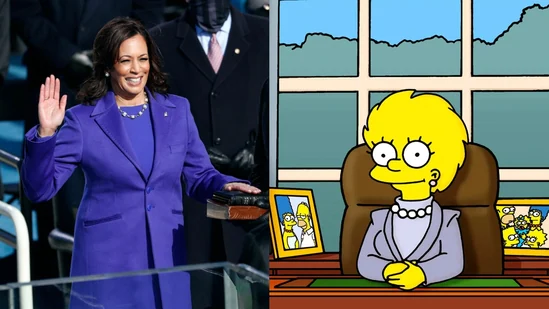 Kamala Harris for POTUS to Trump's presidency: US election milestones predicted by The Simpsons.