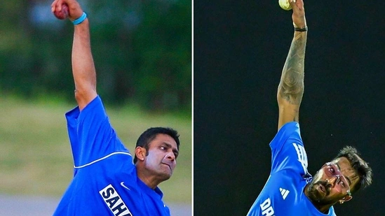 Hardik Pandya's Anil Kumble avatar at India nets ahead of 1st SL T20I leaves LSG teasing fresh role for all-rounder