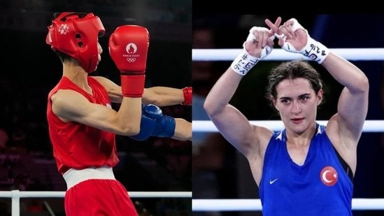 Taiwanese boxer in gender flap advances to gold bout as opponent does 'XX' gesture amid Olympic controversy