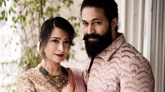 Radhika Pandit celebrates 8 years of her engagement to Yash with old pictures and a sweet note