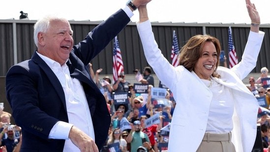 Kamala Harris and Tim Walz’s ‘white guy taco’ talk gets spicy reaction from netizens: ‘Racist and disgusting’