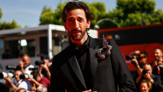 Adrien Brody moved to tears as The Brutalist receives 12-minute standing ovation at Venice Film Festival